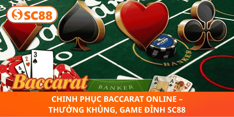Baccarat Online SC88 – Chinh Phục Thưởng Khủng, Trò Chơi Đỉnh
