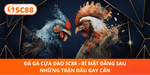 Đá Gà Cựa Dao SC88 – Trận Chiến Thú Vị, Kịch Tính Tột Đỉnh