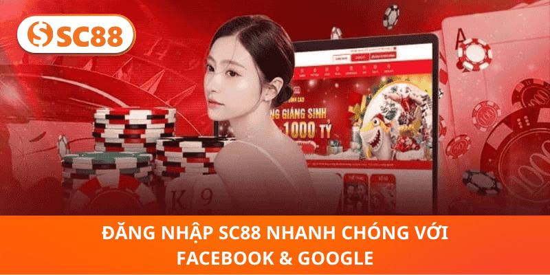 Đăng Nhập SC88 Nhanh Chóng Với Facebook & Google